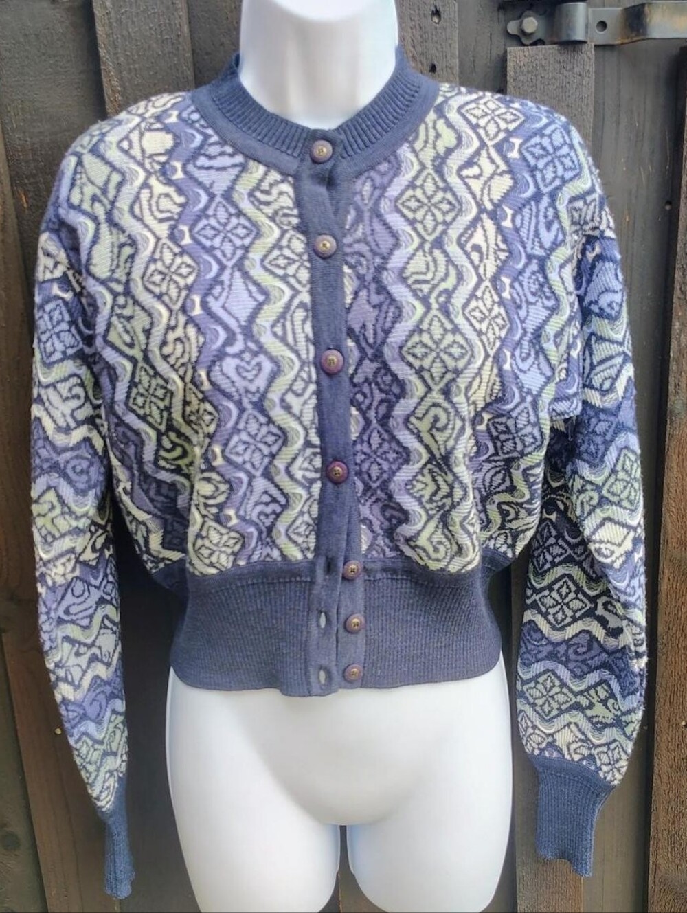RARE Women's COOGI Cropped Cardigan